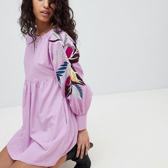 SOLD | 🚺 Free People Floral Mutton Dress - Picture 5 of 8